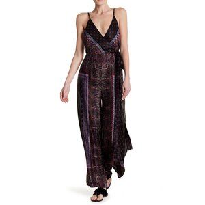 Free People, Cabbage Rose Jumpsuit, Black Combo, Size 6, NWT